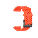 For Suunto 9 Breathable Silicone Watch Band, Exclude the Subject(Orange)