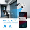 ESCAM QF103 3MP Cloud Storage PT WIFI PIR Alarm IP Camera with Solar Panel Battery Support Full Color Night Vision & Two Way Audio