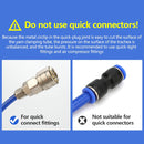 LAIZE High Pressure Flexible Polyurethane Pneumatic Tubing with Connector, Specification:10x6.5mm, 20m