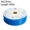 LAIZE Pneumatic Compressor Air Flexible PU Tube, Specification:4x2.5mm, 180m(Blue)