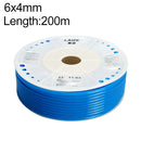 LAIZE Pneumatic Compressor Air Flexible PU Tube, Specification:6x4mm, 200m(Blue)