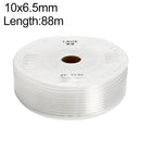 LAIZE Pneumatic Compressor Air Flexible PU Tube, Specification:10x6.5mm, 88m(Transparent)