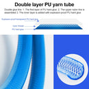 LAIZE Automatic Retractable Air Hose Reel Pneumatic PU Tube, Specification:12x8mm, 15m