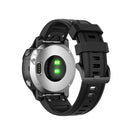 For Garmin Fenix 6S 20mm Quick Release Official Texture Wrist Strap Watchband with Plastic Button(Black)