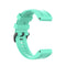 For Garmin Fenix 6S 20mm Quick Release Official Texture Wrist Strap Watchband with Plastic Button(Lake Blue)