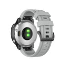 For Garmin Fenix 6S 20mm Quick Release Official Texture Wrist Strap Watchband with Plastic Button(Grey)