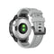 For Garmin Fenix 6S 20mm Quick Release Official Texture Wrist Strap Watchband with Plastic Button(Grey)