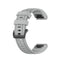 For Garmin Fenix 6S 20mm Quick Release Official Texture Wrist Strap Watchband with Plastic Button(Grey)