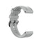 For Garmin Fenix 6S 20mm Quick Release Official Texture Wrist Strap Watchband with Plastic Button(Grey)