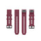 For Garmin Fenix 6S 20mm Quick Release Official Texture Wrist Strap Watchband with Plastic Button(Wine Red)