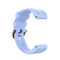 For Garmin Fenix 6S 20mm Quick Release Official Texture Wrist Strap Watchband with Plastic Button(Chrysanthemum Blue)