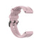 For Garmin Fenix 6S 20mm Quick Release Official Texture Wrist Strap Watchband with Plastic Button(Rose Pink)