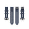 For Garmin Fenix 6S 20mm Quick Release Official Texture Wrist Strap Watchband with Plastic Button(Midnight Blue)