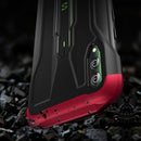 For Xiaomi Black Shark 2 Pro GKK Three Stage Splicing PC Case with Slide Rails(Black+Blue)