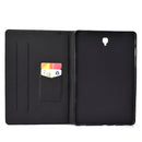 For Galaxy Tab S4 10.5 T830 Electric Horizontal TPU Painted Flat Feather Case with Sleep Function & Pen Cover & Card Slot & Holder(Green Quicksand)
