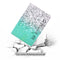For Galaxy Tab S4 10.5 T830 Electric Horizontal TPU Painted Flat Feather Case with Sleep Function & Pen Cover & Card Slot & Holder(Green Quicksand)
