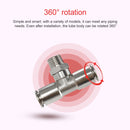 PB10-04 LAIZE Nickel Plated Copper Male Tee Branch Pneumatic Quick Connector