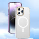 For iPhone 14 Pro TOTUDESIGN AA-194 Crystal Color Series Magsafe Magnetic Phone Case(Purple)