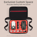 For DJI Mini SE Shockproof Carrying Hard Case Shoulder Storage Bag, Size: 31 x 21 x 11cm(Black + Red Liner)
