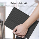 For Samsung Galaxy Z Fold4 5G Magnetic Folding Bluetooth Keyboard Leather Case(Black)