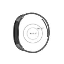 For Huawei Band 4 Pro (TER-B29S) / Band 3 Pro (TER-B29) / Band 3 (TER-B09) Three Beads Steel Wrist Strap Watchband(Black)