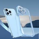 For iPhone 14 Pro Charming Eye Series Lens Protector Skin Frosted Phone Case(Purple)
