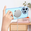 For iPhone 14 Pro Charming Eye Series Lens Protector Skin Frosted Phone Case(Purple)