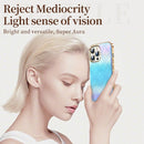 For iPhone 14 Pro SULADA Cooljas Series TPU Sheepskin Texture Phone Protective Case(Bright Blue)