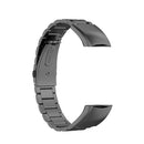 For Huawei Honor Band 4 (CRS-B19) / Honor Band 5 (CRS-B19S) Three Beads Steel Wrist Strap Watchband(Black)