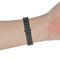 For Huawei Honor Band 4 (CRS-B19) / Honor Band 5 (CRS-B19S) Three Beads Steel Wrist Strap Watchband(Champagne)