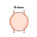 For Huawei Watch GT2 42mm Full Coverage Watch Protective Case with Screen(Transparent Pink)