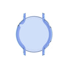 For Huawei Watch GT2 42mm Full Coverage Watch Protective Case with Screen(Transparent Blue)