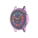 For Huawei Watch GT2 42mm Full Coverage Watch Protective Case with Screen(Transparent Purple)