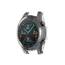 For Huawei Watch GT2 46mm Full Coverage Watch Protective Case with Screen(Transparent White)
