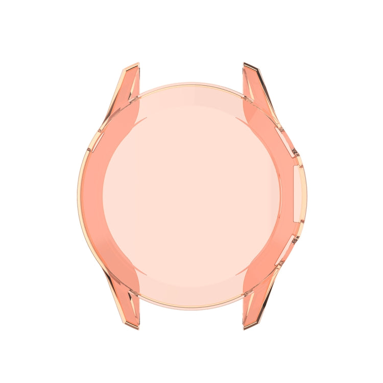 For Huawei Watch GT2 46mm Full Coverage Watch Protective Case with Screen(Transparent Pink)