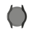 For Huawei Watch GT2 46mm Full Coverage Watch Protective Case with Screen(Transparent Black)