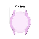 For Huawei Watch GT2 46mm Full Coverage Watch Protective Case with Screen(Transparent Purple)