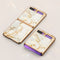 For Galaxy Z Flip GKK Glass + PC Foldable Painted Pattern Case(Gold+Yellow)