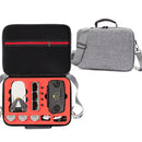 For DJI Mini SE Shockproof Hard Case Carrying Storage Bag, Size: 29.5 x 21.5 x 10cm(Grey + Red Liner)
