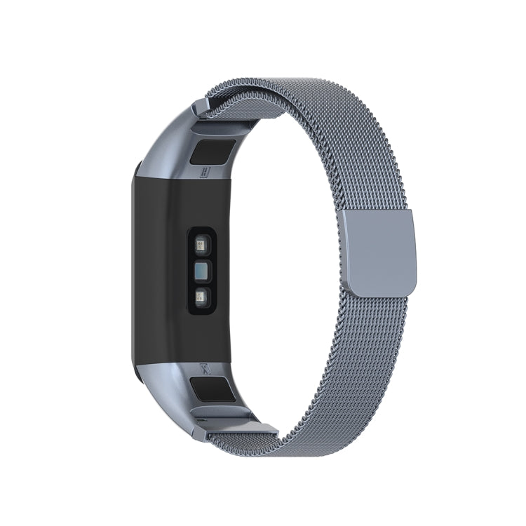 For Huawei Band 4 (ADS-B29) / Honor Band 5i (CRS-B19S) Milan Wrist Strap Watchband(Space Gray)