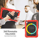 For iPad 10th Gen 10.9 2022 Silicone + PC Full Body Protection Tablet Case(Red)