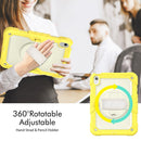 For iPad 10th Gen 10.9 2022 Silicone + PC Full Body Protection Tablet Case(Yellow)