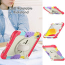 For iPad 10th Gen 10.9 2022 Silicone + PC Full Body Protection Tablet Case(Camouflage Red)