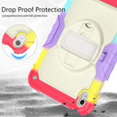 For iPad 10th Gen 10.9 2022 Silicone + PC Full Body Protection Tablet Case(Camouflage Red)