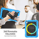 For iPad 10th Gen 10.9 2022 Silicone + PC Full Body Protection Tablet Case(Blue)
