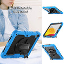 For iPad 10th Gen 10.9 2022 Silicone + PC Full Body Protection Tablet Case(Blue)