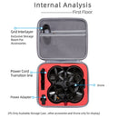 For DJI Avata Drone Body Square Shockproof Hard Case Carrying Storage Bag, Size: 27 x 23 x 10cm(Grey + Black Liner)
