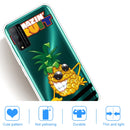 For Huawei Honor Play 4T Pro Shockproof Painted Transparent TPU Protective Case(Pineapple)