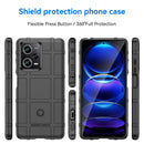 For Xiaomi Redmi Note 12 Pro Full Coverage Shockproof TPU Phone Case(Black)