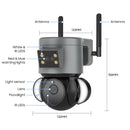 ST-429-4M-TY-4G 4MP 4G Smart Security Floodlight Camera Support Two-way Audio / Night Vision